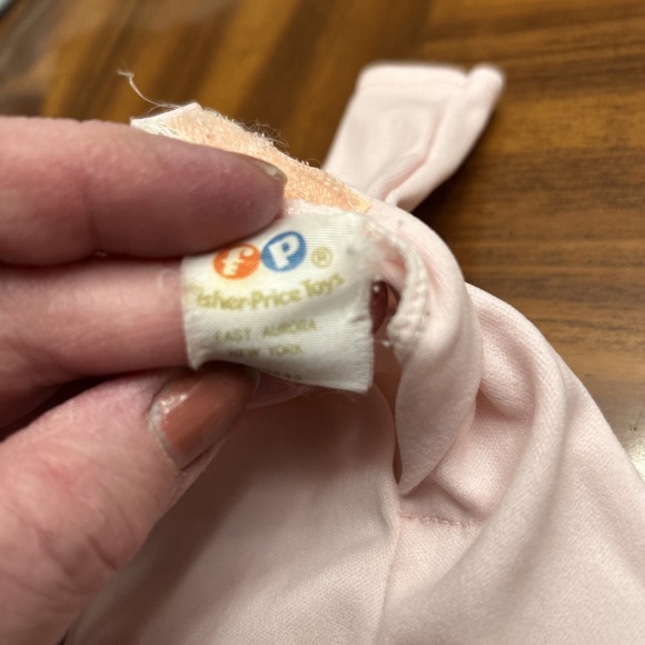 Fisher Price Vintage Light Pink Bodysuit Dance For Doll - Picture 4 of 4